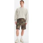 Pantalones cortos cargo verdes de algodón utilitarios LEVI´S para hombre 