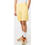 Pantalones cortos deportivos amarillos de algodón tallas grandes Lacoste talla 3XL para hombre 