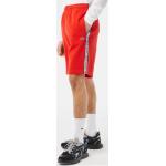 Pantalones cortos deportivos rojos de poliester Lacoste talla XS para hombre 