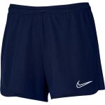 Pantalones cortos deportivos azul marino Nike Academy talla L para mujer 