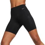 Shorts negros de running rebajados Nike Dri-Fit talla S para mujer 