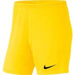 Pantalones cortos deportivos amarillos Nike Park talla M para mujer 