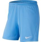 Pantalones cortos deportivos azules celeste Nike Park talla XS para mujer 