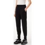 Pantalones negros de algodón de chándal Lacoste talla XS para mujer 
