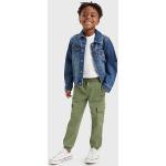 Jeans cargo infantiles verdes de poliester LEVI´S 4 años 