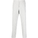 Pantalones blancos de algodón de lino ancho W46 informales a cuadros GOLDEN GOOSE talla 3XL para hombre 
