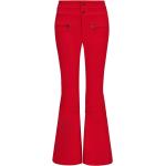 Pantalones rojos de poliester de esquí rebajados Perfect Moment para mujer 