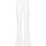 Pantalones blancos de poliester de cintura alta ancho W42 Genny con lentejuelas talla XXL para mujer 