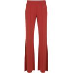 Pantalones acampanados rojos de viscosa ancho W44 Lygia & Nanny talla 3XL para mujer 