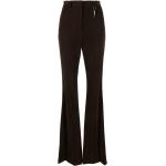 Pantalones marrones de viscosa de pana rebajados ancho W42 con logo Roberto Cavalli talla XXL para mujer 