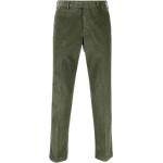 Pantalones ajustados verdes de algodón rebajados PT Torino talla 3XL para hombre 