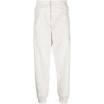Pantalones ajustados blancos de poliester con logo adidas talla XL de materiales sostenibles para hombre 