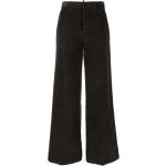 Pantalones marrones de algodón de pana rebajados Dsquared2 talla XL para mujer 