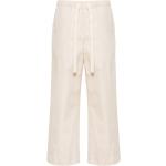 Pantalones casual beige de popelín ancho W42 informales MAX MARA talla XXL para mujer 