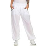 Pantalones bombachos blancos de goma de verano Talla Única para mujer 