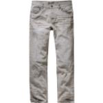 Jeans stretch grises de algodón ancho W32 largo L34 vintage Brandit talla L para hombre 