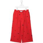 Pantalones casual infantiles rojos de algodón rebajados informales Tommy Hilfiger Sport 6 años 