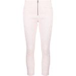 Pantalones pitillos rosa pastel de poliester ancho W38 largo L36 arrugados ISABEL MARANT talla XS para mujer 