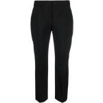 Pantalones negros de tiro bajo ancho W44 Alexander McQueen talla 3XL para mujer 