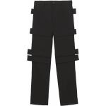 Pantalones cargo negros de poliamida rebajados ancho W46 informales Burberry para hombre 