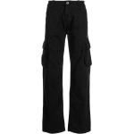 Pantalones cargo negros de algodón ancho W32 largo L33 informales con logo ALPHA INDUSTRIES INC. para hombre 