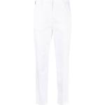 Pantalones chinos blancos de algodón rebajados con logo Jacob Cohen talla XXL para mujer 