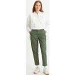 Pantalones chinos verdes de algodón LEVI´S para mujer 