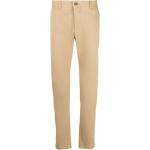 Pantalones ajustados orgánicos beige de algodón ancho W30 largo L36 con logo CLOSED de materiales sostenibles para hombre 