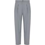 Pantalones ajustados grises de poliamida ancho W48 Armani Giorgio Armani para hombre 