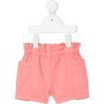 Pantalones cortos infantiles rosas de algodón rebajados informales BONPOINT con volantes para bebé 