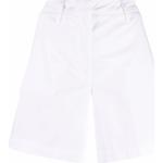 Shorts blancos de algodón rebajados Jacob Cohen para mujer 