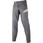 Pantalones grises de sintético de montaña transpirables acolchados O'Neal talla XL 