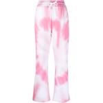 Pantalones estampados rosas de algodón Tie dye REDValentino talla XS para mujer 