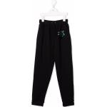 Pantalones casual infantiles negros de sintético rebajados informales con lentejuelas 24 meses de materiales sostenibles 