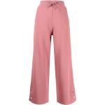 Pantalones estampados rosas de poliester rebajados con logo Armani Exchange talla XS para mujer 