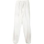 Pantalones estampados blancos de algodón con logo Guess para hombre 