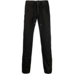 Pantalones negros de algodón de lino Briglia 1949 talla XXL para hombre 