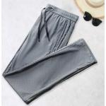 Pantalones grises de poliester de chándal de verano tallas grandes transpirables talla XS para hombre 