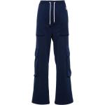 Pantalones cargo azul marino de poliester con rayas Loewe para mujer 