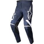 Pantalones azul marino de poliester de motociclismo Alpinestars Racer 