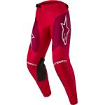 Pantalones rojos de poliester de motociclismo Alpinestars Racer 