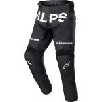 Pantalones negros de poliester de deporte infantiles Alpinestars Racer 