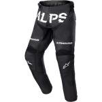 Pantalones negros de poliester de deporte infantiles Alpinestars Racer 