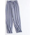 Pantalones de gasa con pijama de primavera con lazo talla L 