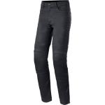 Jeans stretch negros de algodón Alpinestars 