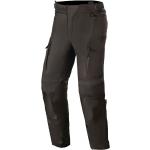 Pantalones negros de poliester de motociclismo impermeables, transpirables Alpinestars Drystar para mujer 