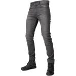 Pantalones grises de sintético de motociclismo con logo talla M para mujer 