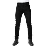 Jeans stretch negros de sintético oficinas con logo talla XL 