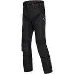 Pantalones negros de poliester de motociclismo impermeables, transpirables acolchados IXS talla M 