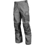 Pantalones grises de cuero de motociclismo impermeables Klim talla M 
